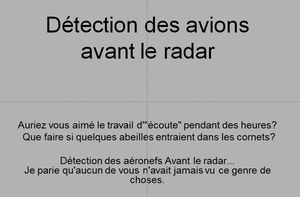 detection_des_avions_avant_le_radar