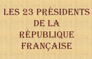 les_23_presidents