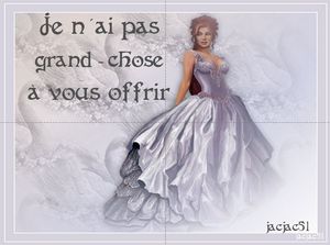 je_n_ai_pas_grand_chose_a_vous_offrir