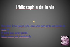 philosophie